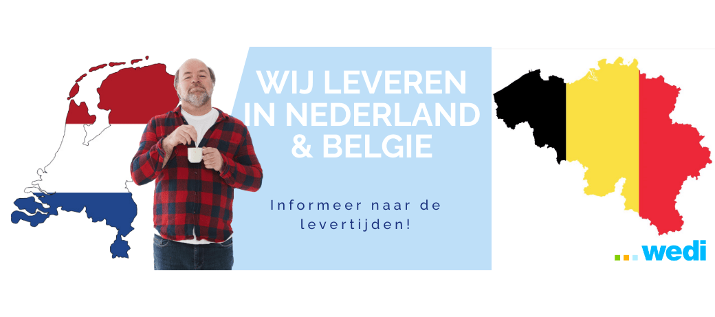 Op afspraak thuisbezorgd - Wij leveren in heel Nederland én Belgie